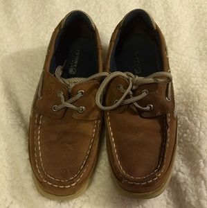 Sperry tan shoes size us 3m